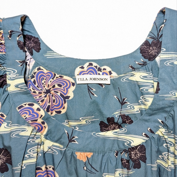 EUC Ulla Johnson Naomi Dress in River - Picture 11 of 15